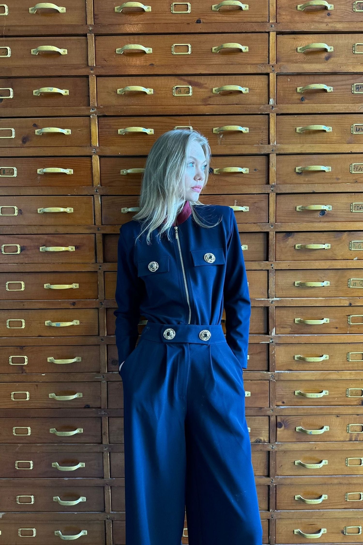 MONACO DARK BLUE COLOR SUIT