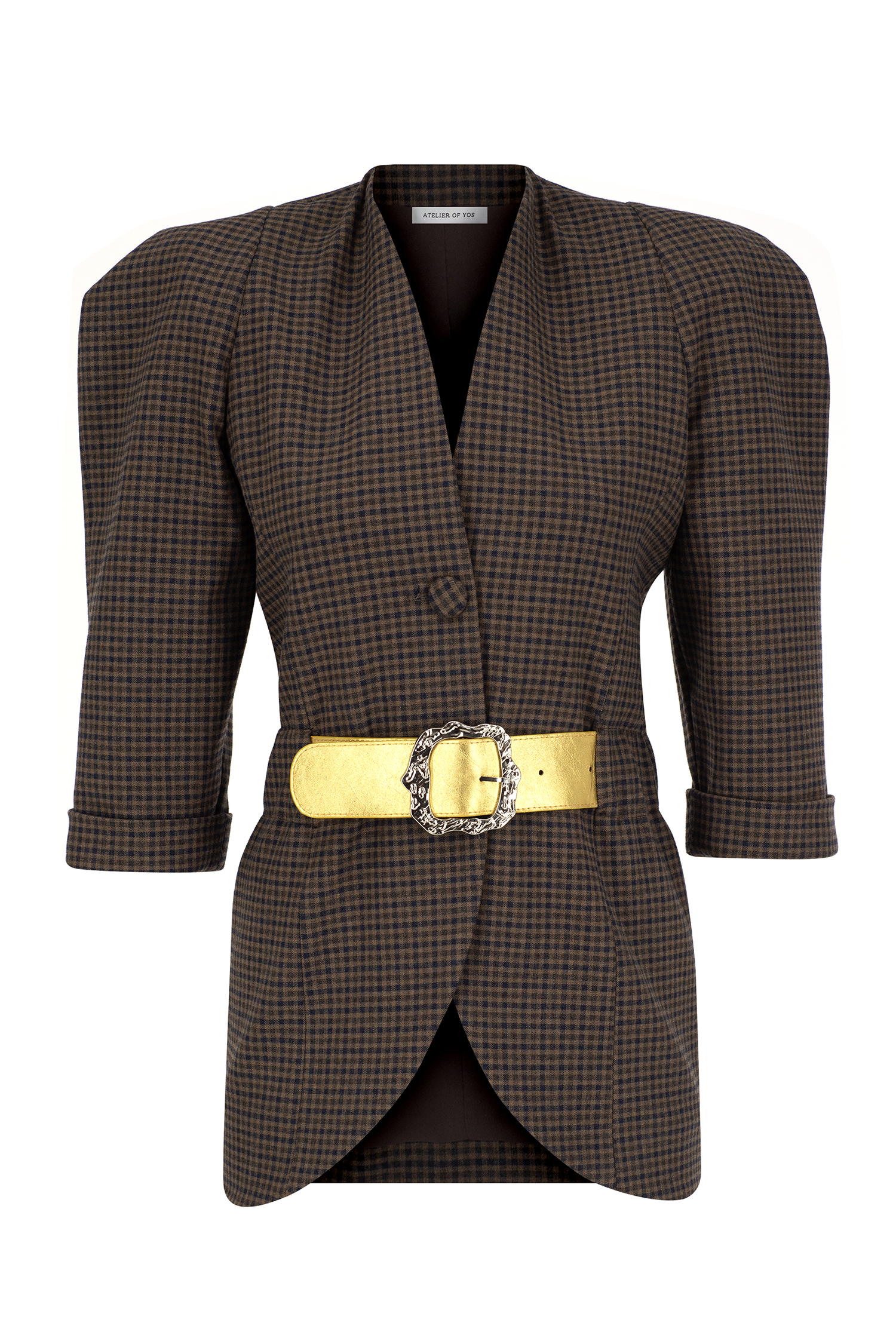SAVANNAH BUSINESS JACKET WITH CHEQUERED