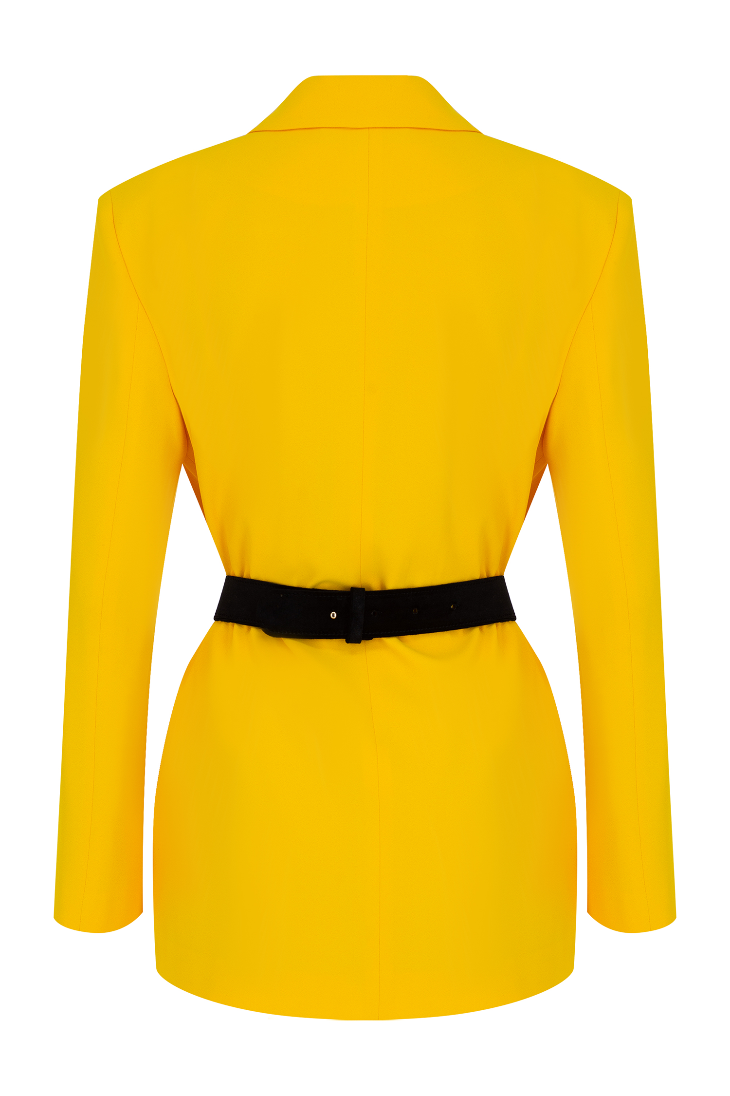 MUSKMELON JACKET WITH BLACK BUTTON AND PANTS