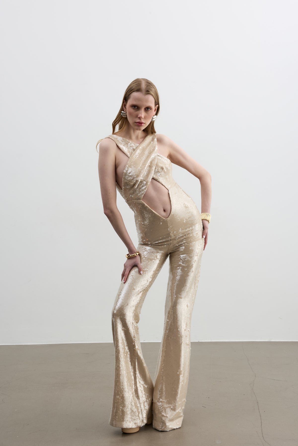 GIGI BEIGE JUMPSUIT
