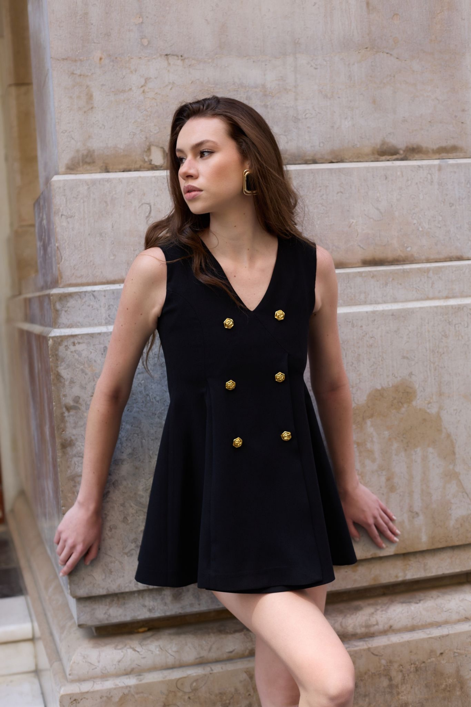 LENA ELBİSE S SİYAH