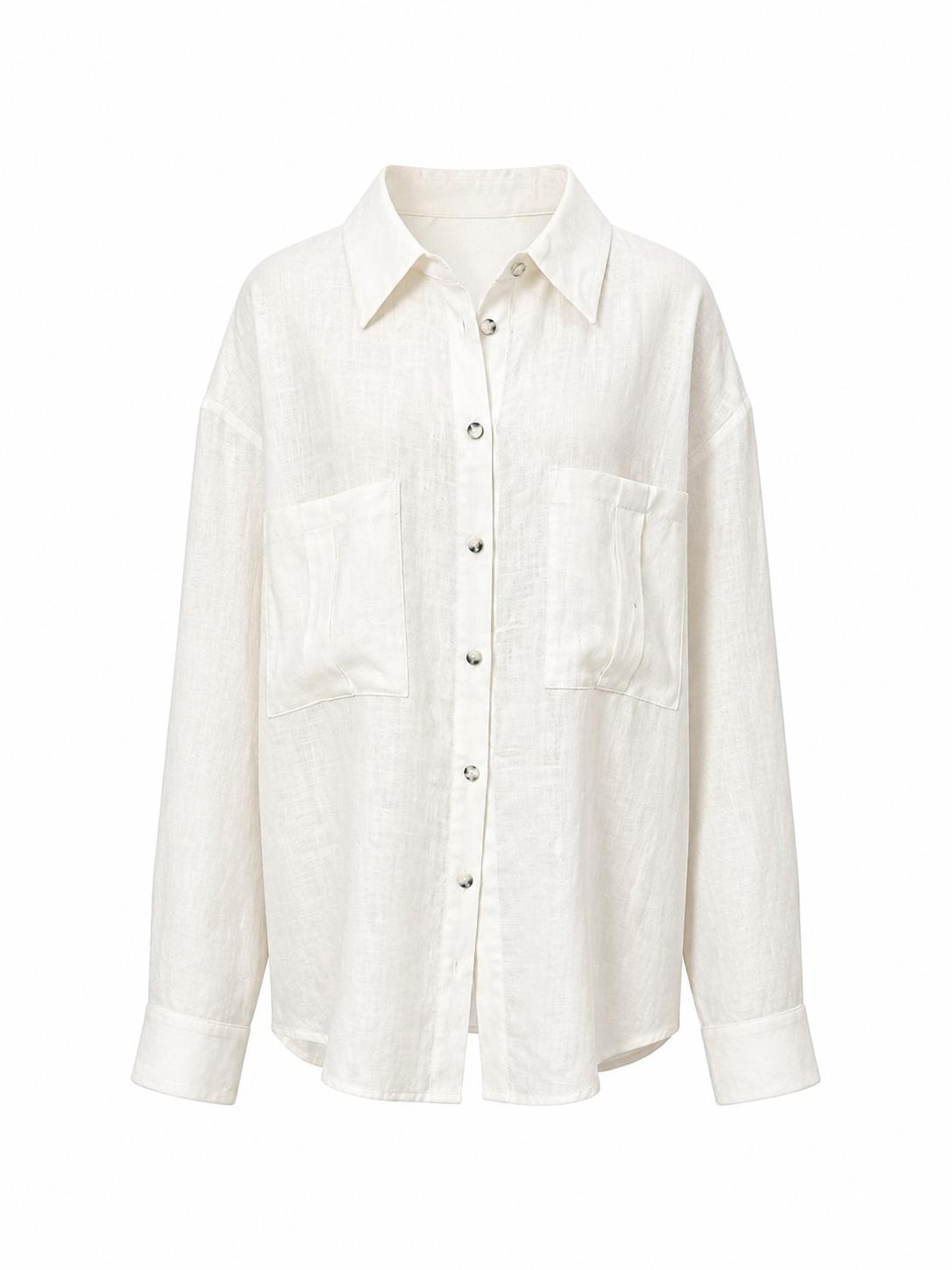 NEUTRAL WHITE WAVE TOP