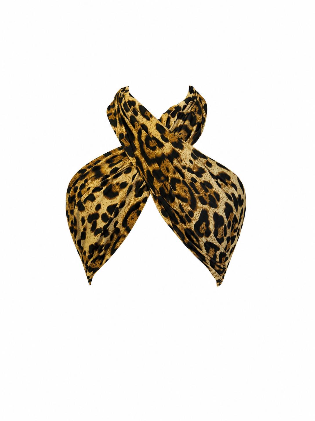 ANNA LEOPARD TOP