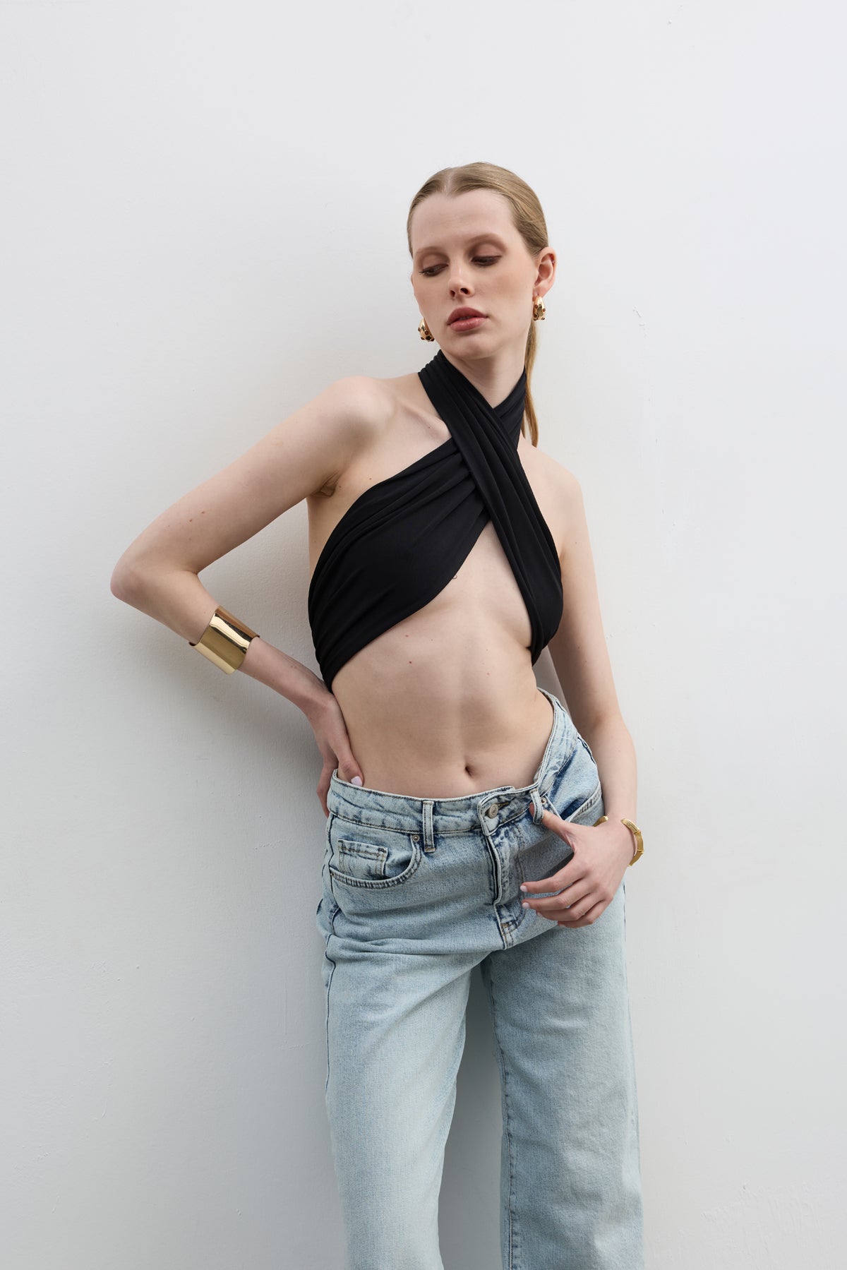 ANNA BLACK TOP