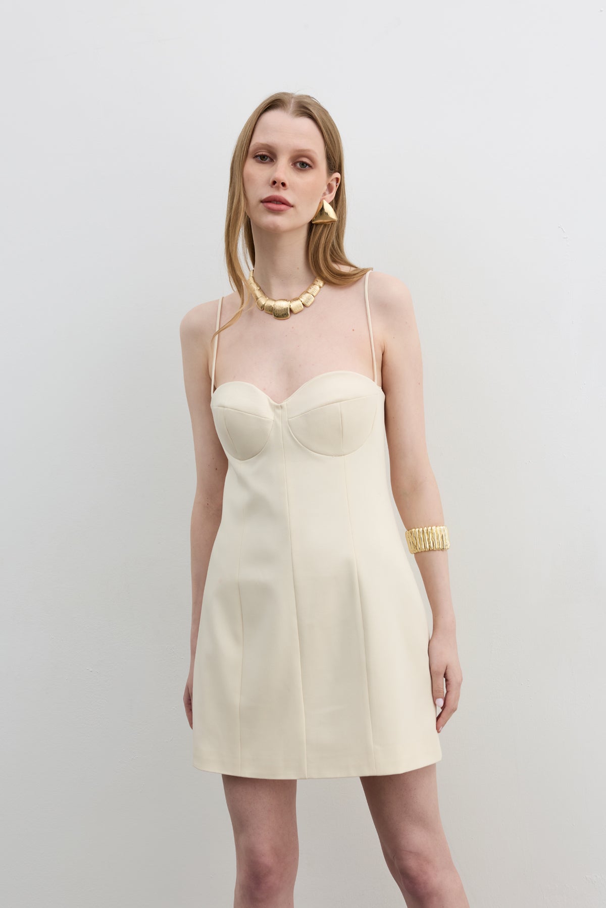 ELIO CREAM DRESS