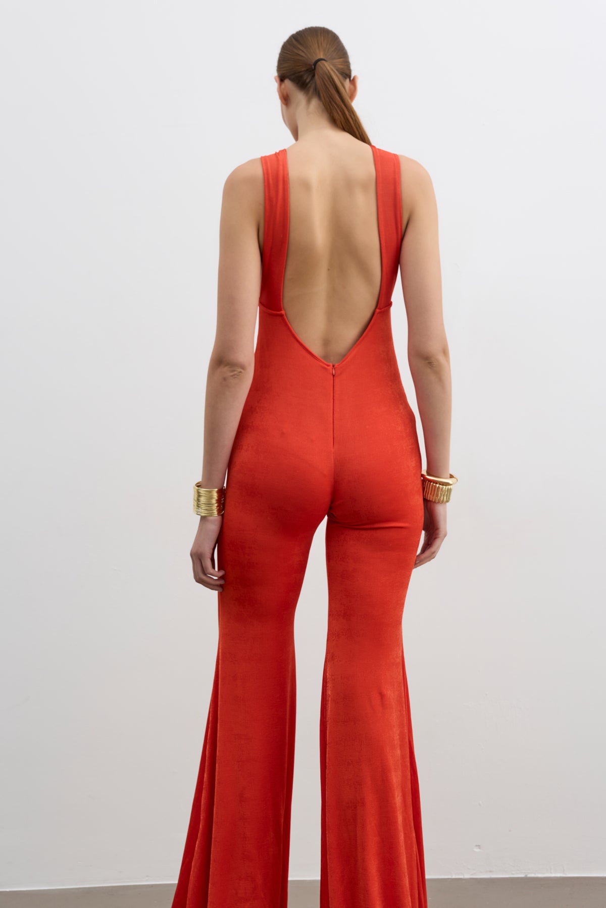 HOLLY ORANGE JUMPSUIT