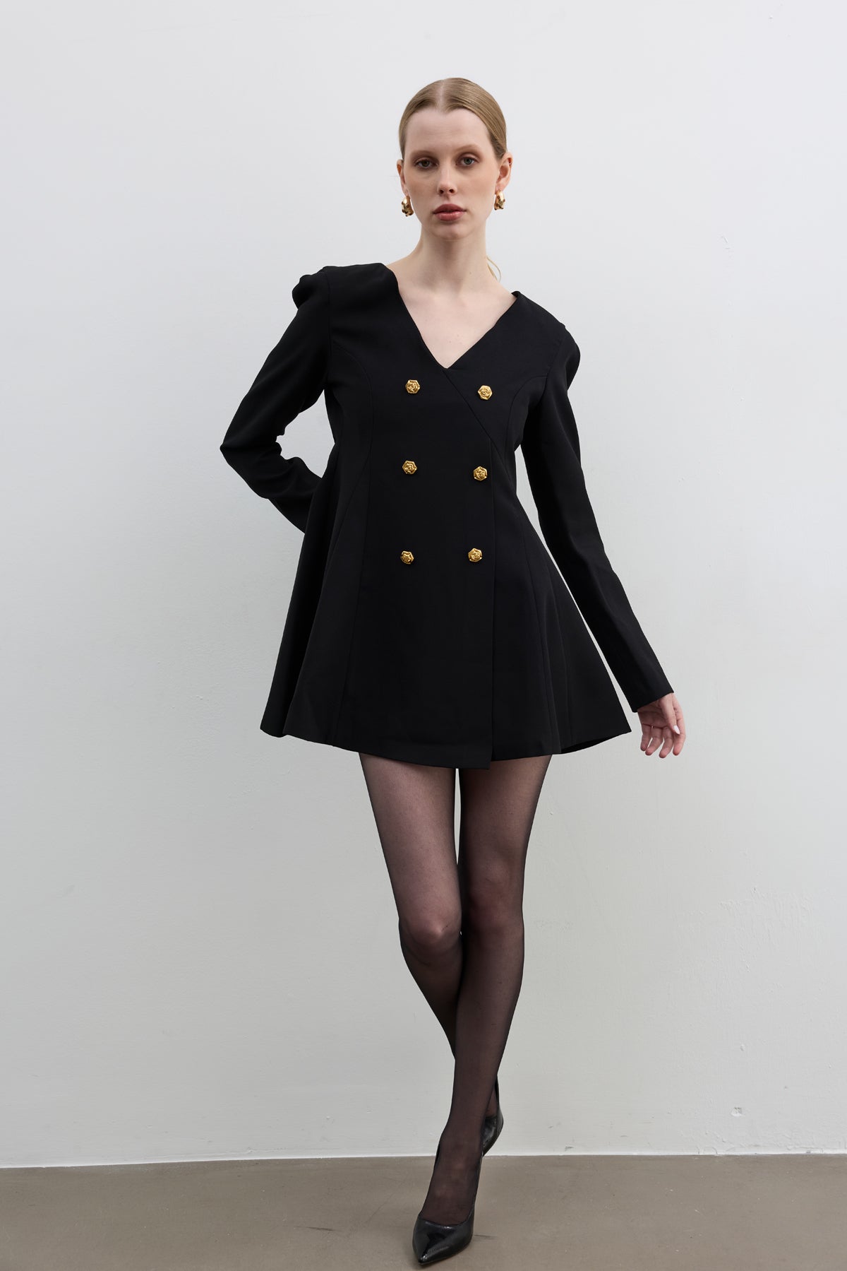 LENA BLACK DRESS W
