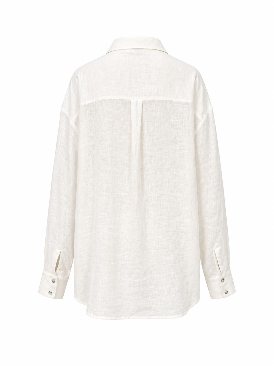 NEUTRAL WHITE WAVE TOP